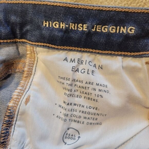 American Eagle BFF Jeggings, size 10 Long - Picture 4 of 10